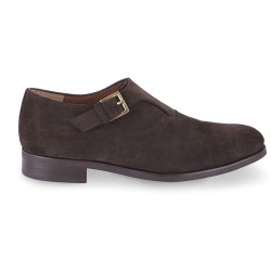 Men's buckle shoe 580 brown...